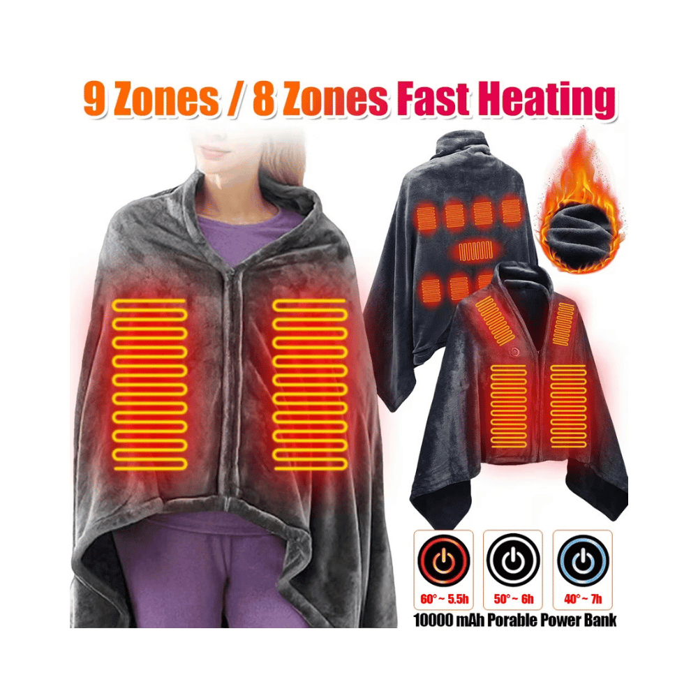 Wearable Heating Electric Blanket Shawl