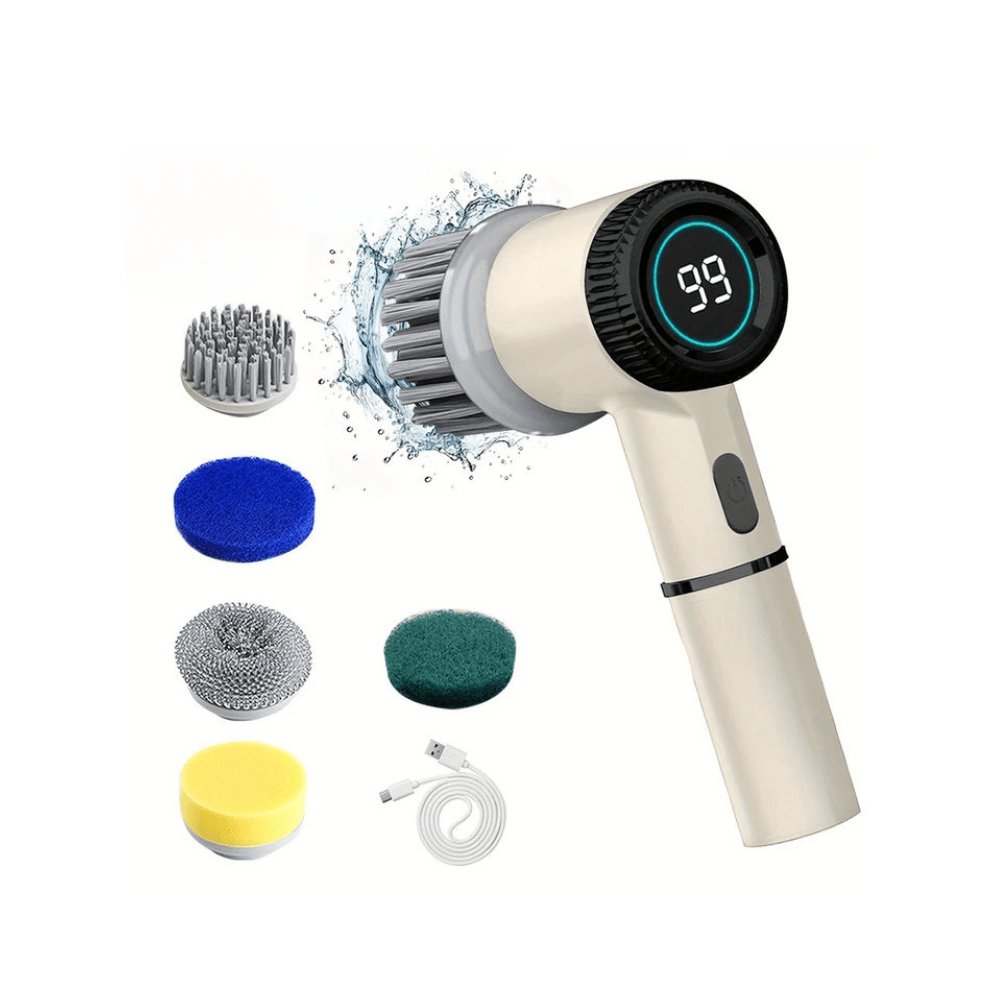 AquaSpin Pro – Waterproof Wireless Cleaning Brush