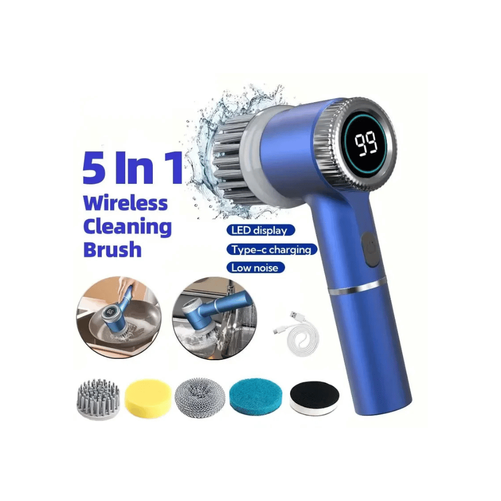 AquaSpin Pro – Waterproof Wireless Cleaning Brush