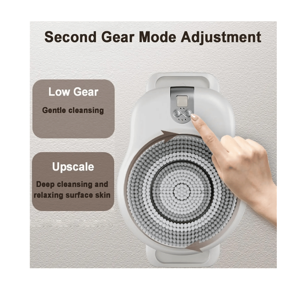 SmartScrub Pro: Wall-Mounted Electric Shower Companion