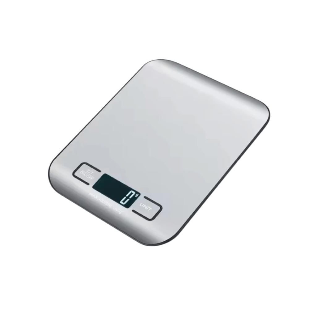 Sleek Digital Kitchen Scale with LED Display