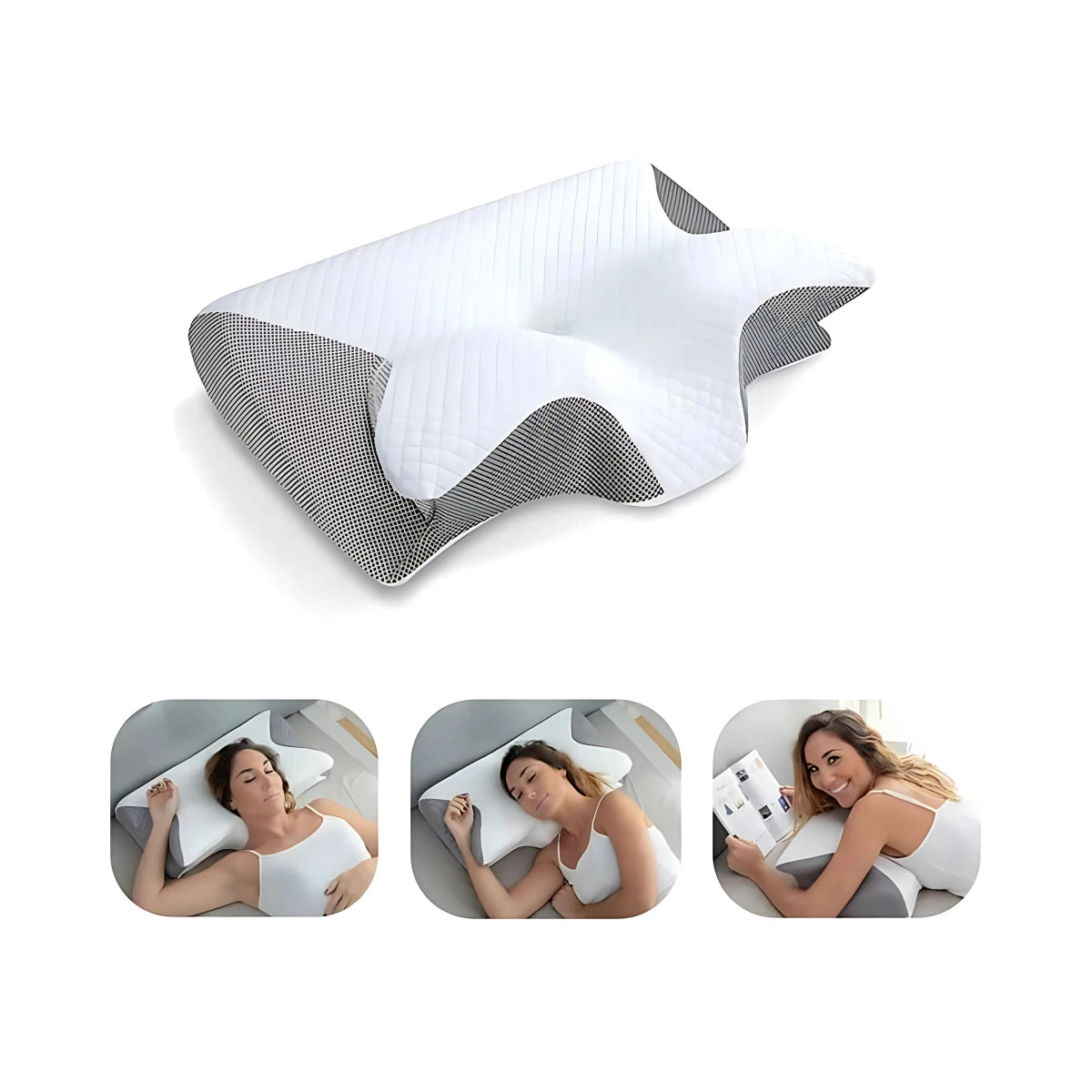DreamAlign™ Orthopedic Pillow – Wake Up Pain-Free & Recharged! 🌙