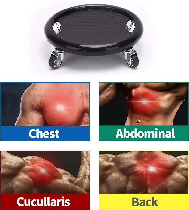 Four-Wheel Abdominal Roller