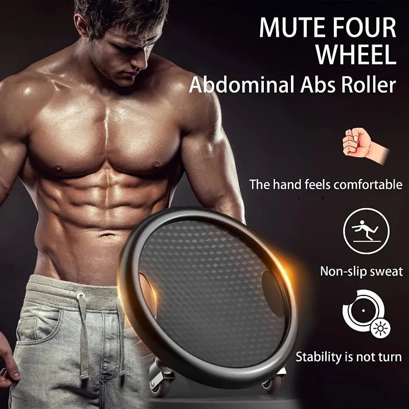 Four-Wheel Abdominal Roller