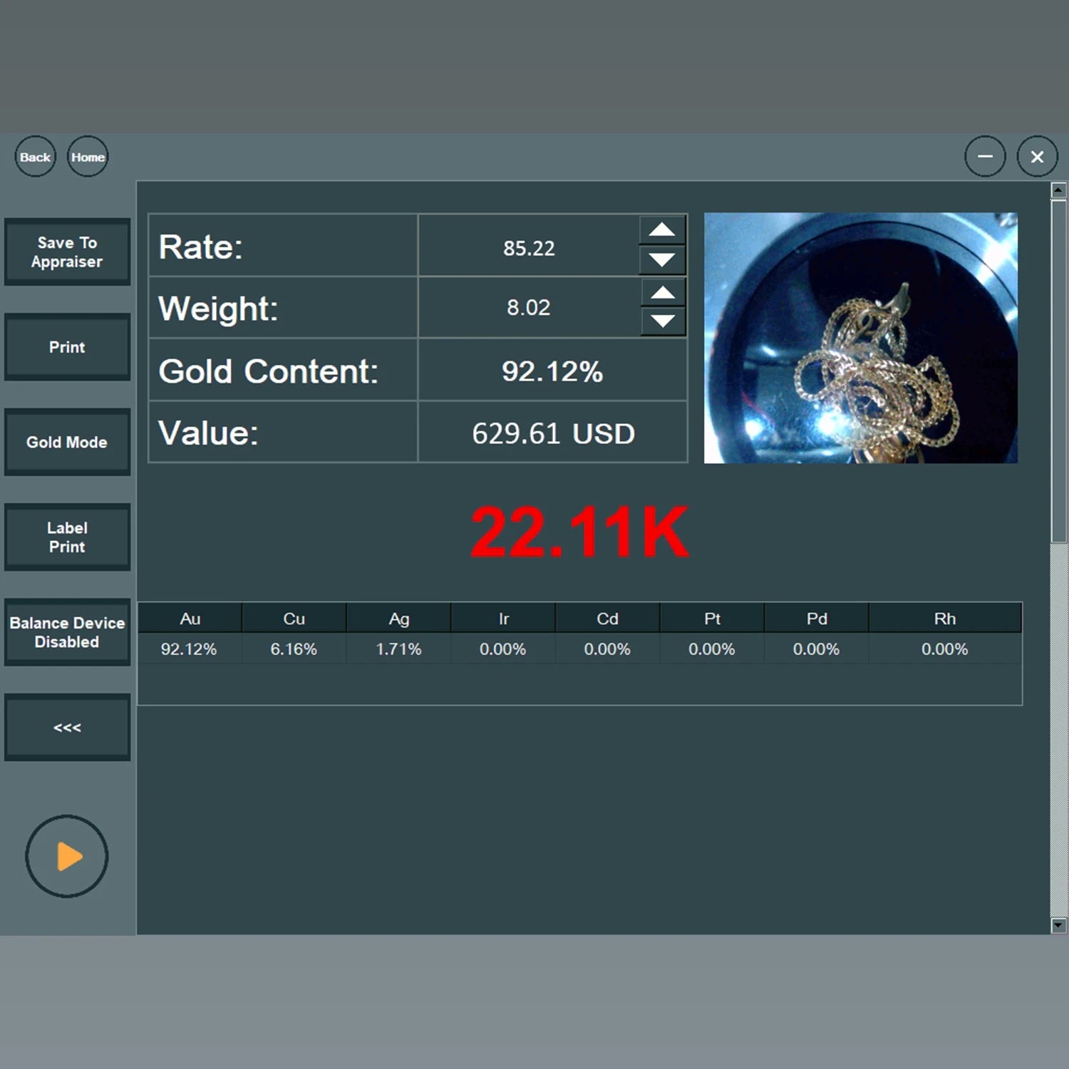 High-quality Gold Element Metal Testing New  Jewelry Karat Machine, Analyzer, Gold Tester Purity Detector NAP8200