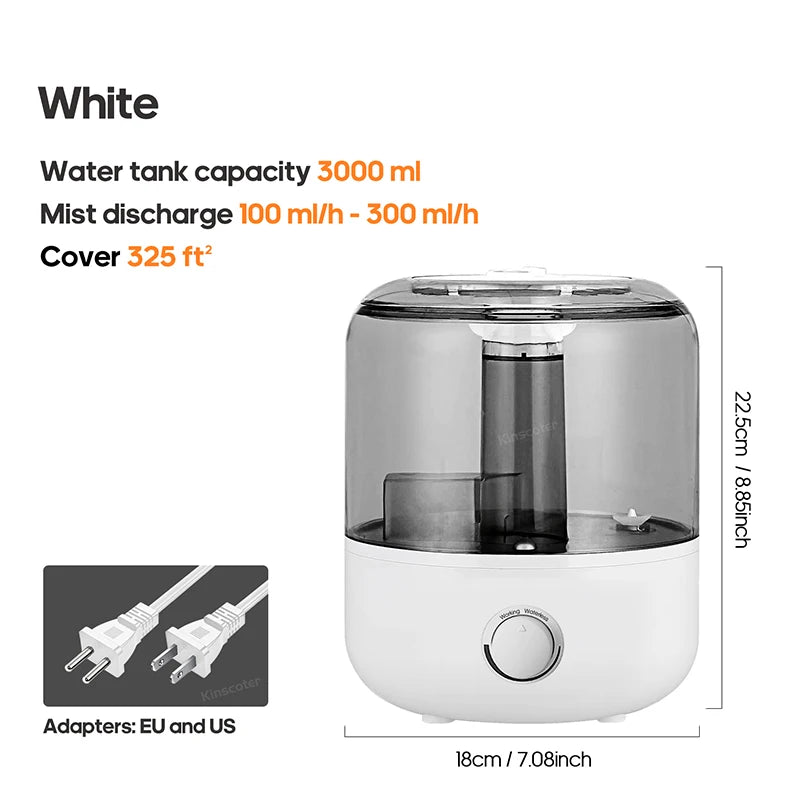 Kinscoter Ultrasonic Humidifier