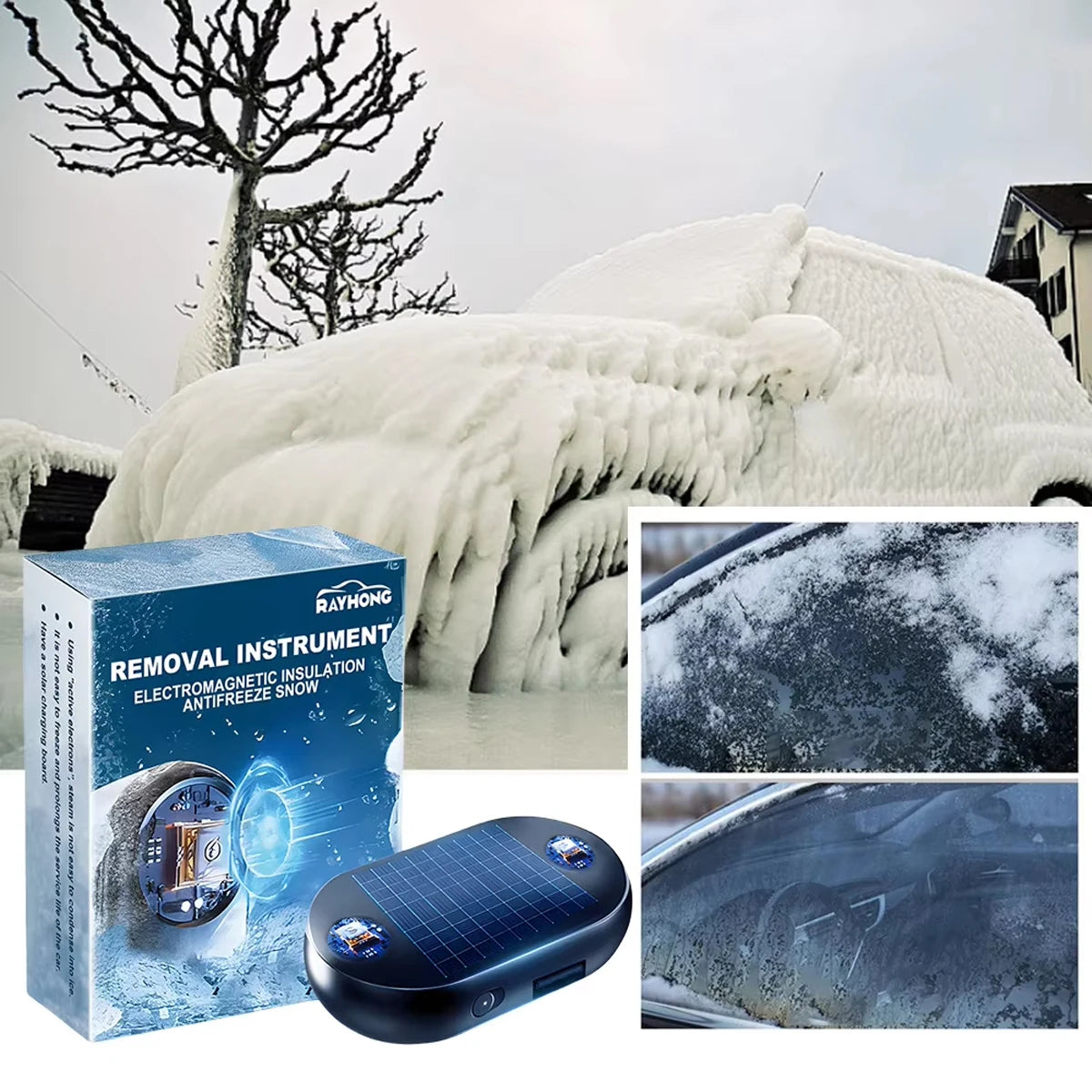 Frost Guard Solar Defroster