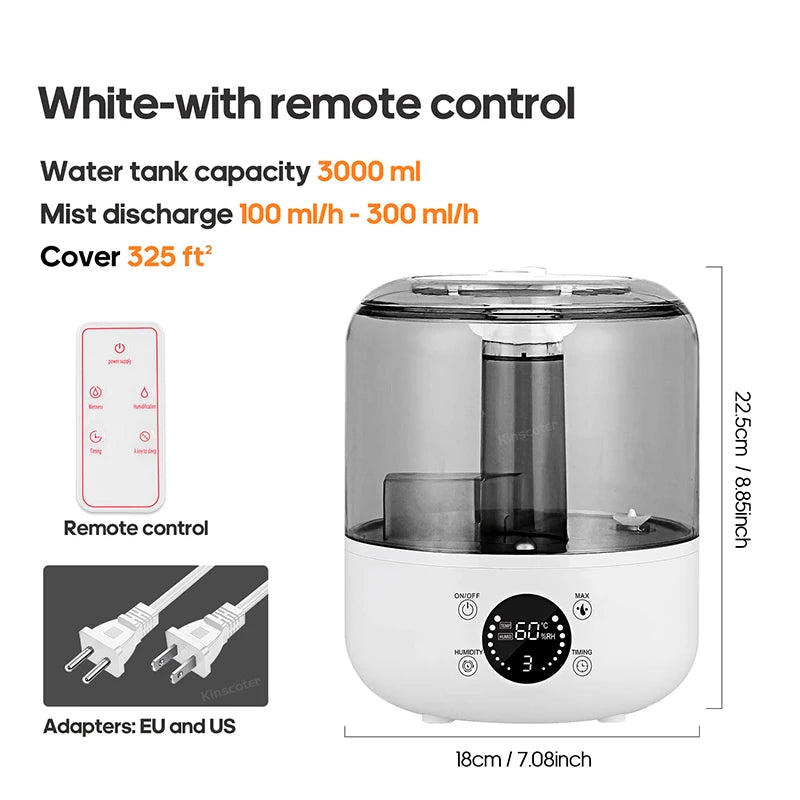Kinscoter Ultrasonic Humidifier