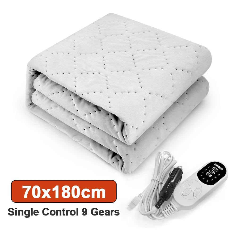 WSXTCUN 12V Electric Heating Blanket
