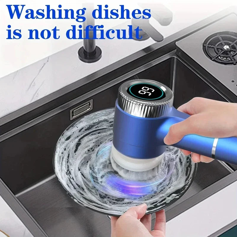 AquaSpin Pro – Waterproof Wireless Cleaning Brush