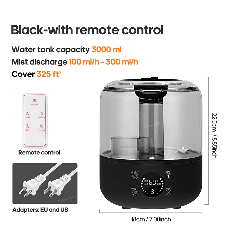 Kinscoter Ultrasonic Humidifier
