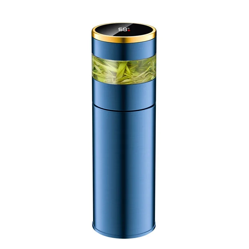 Smart 450ML Insulated Tea Bottle with LED